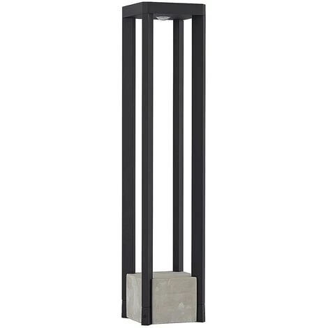 LUCANDE LED Eclairage Exterieur 'Kalisa' En Aluminium - Gris Foncé (RAL 840-M)