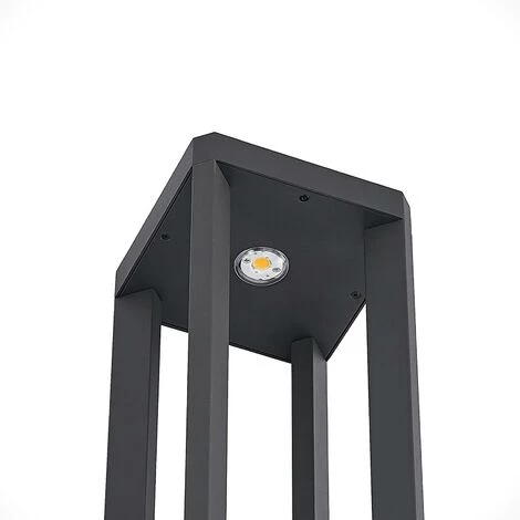 LUCANDE LED Eclairage Exterieur 'Kalisa' En Aluminium - Gris Foncé (RAL 840-M) – Image 4