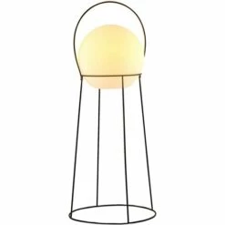 LUCANDE Luminaire De Terrasse 'Hoyka' En Inox - Noir, Blanc