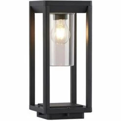 LINDBY Luminaire Extérieur 'Estami' En Aluminium - Gris Foncé