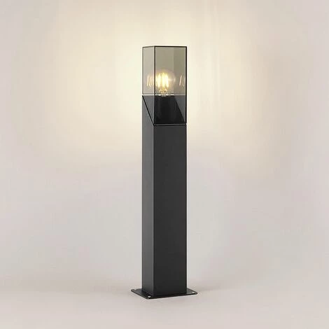 LUCANDE Luminaire Extérieur à Intensité Variable 'Fiola' En Aluminium - Anthracite, Transparent – Image 3