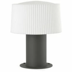 FARO BARCELONA MUFFIN Lampe Borne Gris Foncé H300