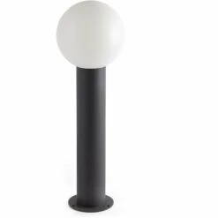 FARO BARCELONA MOON Lampe Borne Gris Foncé H610