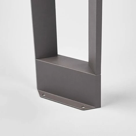 LUCANDE LED Eclairage Exterieur 'Jeny' En Aluminium - Gris Graphite, Blanc – Image 3