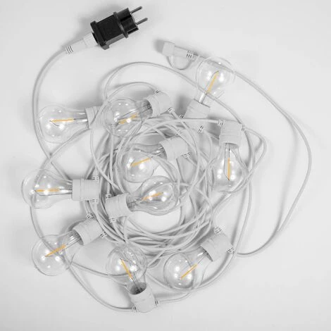 LÚZETE - GUIRNALDA CÂBLE BLANC ALLEGRA - Blanc – Image 2