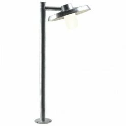 Paris Prix - Borne D'extérieur Design "elements" 102cm Argent