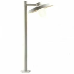 Paris Prix - Borne D'extérieur Design "elements" 102cm Blanc