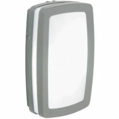 Appliquer KIRA IP54 E27 2x20W Gris DOPO 169A-G05X1A-03