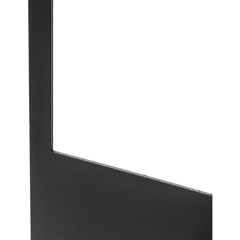 QAZQA Charlotte - LED Lampe Detecteur De Mouvement Solaire Moderne - 1 Lumière - L 13 Cm - Noir - Moderne - Éclairage Extérieur - Noir – Image 4