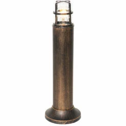 QAZQA Kiki - Lampe Sur Pied Extérieur Moderne - 1 Lumière - Ø 160 Mm - Doré/Laiton - Moderne - Éclairage Extérieur - Doré/Laiton