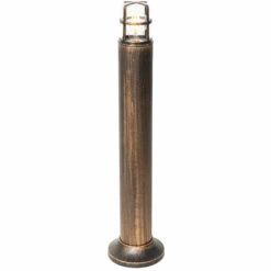 QAZQA Kiki - Lampe Sur Pied Extérieur Moderne - 1 Lumière - Ø 160 Mm - Doré/Laiton - Moderne - Éclairage Extérieur - Doré/Laiton