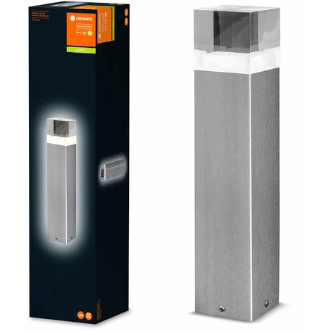 LEDVANCE, S.A.U LEDVANCE Pour Mur LED Pour Le Sol, Pour L'extérieur, ENDURA STYLE CRYSTAL / 4,50 W, 220…240 V, Warm White, 3000 K, Matériau: Acier, IP44 - Stahl – Image 4