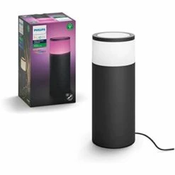 Philips Hue White & Color Ambiance CALLA Kit Extension Borne 8W - Noir