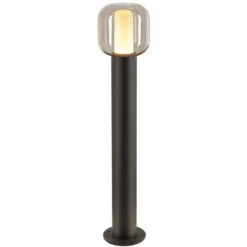 SLV OVALISK 75, Borne Extérieure, Anthracite, LED, 9W, 3000/4000K, Interrupteur CCT, (1004680)