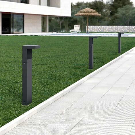 ARCCHIO LED Eclairage Exterieur Avec Detecteur De Mouvement 'Dynorma' En Aluminium - Graphite – Image 2