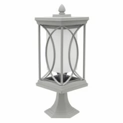 FABRILAMP FAB 125271110 | Grand Mur D'enceinte. Jardin Extérieur 1xe27 Argent47x16,5d