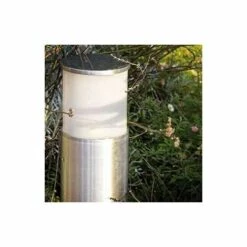 EASY CONNECT Borne Tubulaire Inox 46cm