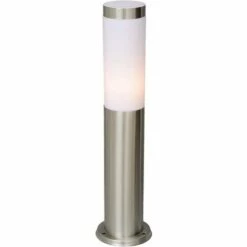 PERLE RARE 2 Pièces Borne Lumineuse Extérieure Style Moderne En Acier Inoxydable Et Acrylique Pour Jardin Piscine Allées IP55