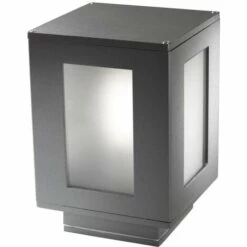 FORLIGHT Balise Ip44 Alfil E27 23w Gris Urbain - Gris Urbain