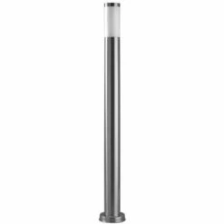 FORLIGHT Balise Ip55 Koral 900mm E27 23w Acier Inoxydable 1423lm - Argent