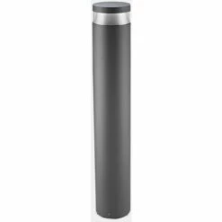 LEDS-C4 LIGHTING Leds-C4 Newton Pro - Bollard Extérieur Extérieur à LED Newton Pro LED Gris Foncé Dali Gradation 100cm 3275lm 3000K IP65
