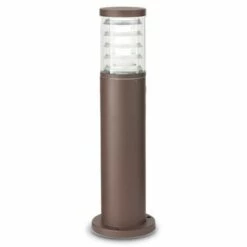 IDEAL LUX LIGHTING Ideal Lux TRONCO - Borne D'extérieur 1 Lumière Café IP54, E27