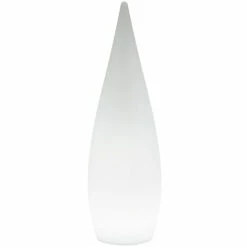 ETC-SHOP Lampadaire Extérieur Télécommande Lampadaire LED RGB Lampe D'extérieur Jardin, Lumière D'ambiance IP44 Changeur De Couleurs Dimmable, 1x LED 3W 90Lm 3000K, DxH 25x80cm