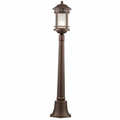 MAYTONI LIGHTING Maytoni Salamanca Borne Lumineuse Extérieure Salamanca Marron IP44