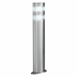 SEARCHLIGHT Applique Murale Exterieur, 24 Lumieres, Acier Doux, Satin Silver, 45 Cm
