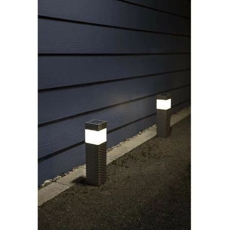 Borne Solaire En Résine Tressé - GALIX