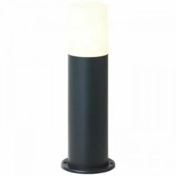 BRILLIANT - ABERDEEN Borne Extérieure - Coloris Anthracite - Acier Special/plastique E27 1x28W
