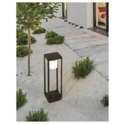 NOVA LUCE Potelet Lumineuse E LOVETO Anthracite LED 1,5 W
