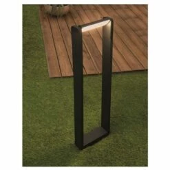 NOVA LUCE Potelet Lumineuse E VOLVER Noir LED 6 W H80