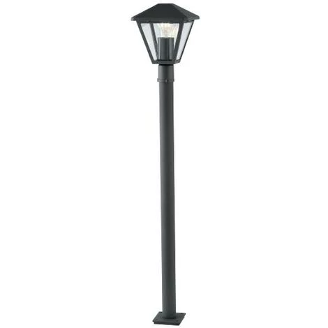 INTEC LIGHT Borne Lumineuse Extérieure PRISMA Couleur Anthracite IP44