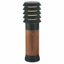 NORLYS Potelet Marron Et NOIR ALTA 46W Max 49cm Opale