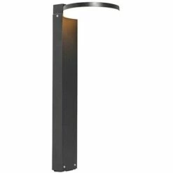 QAZQA Esmee - LED Lampe Sur Pied Extérieur Moderne - 1 Lumière - L 16 Cm - Noir - Moderne - Éclairage Extérieur - Noir
