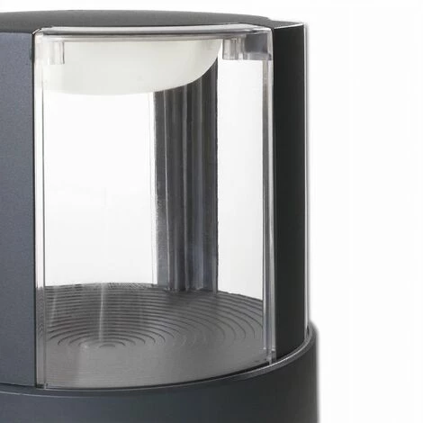 LEDS·C4 Baliza Ip65 Compact Ø210Mm Led 16.8W Blanco Cálido - 3000K Gris Urbano 744Lm – Image 4