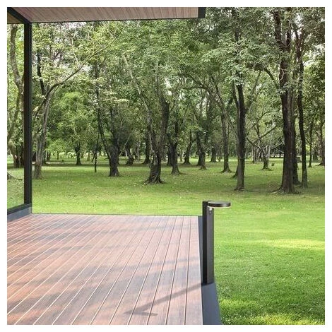 COREP - Potelet LED Extérieur - Polycarbonate - 3000K - Noir