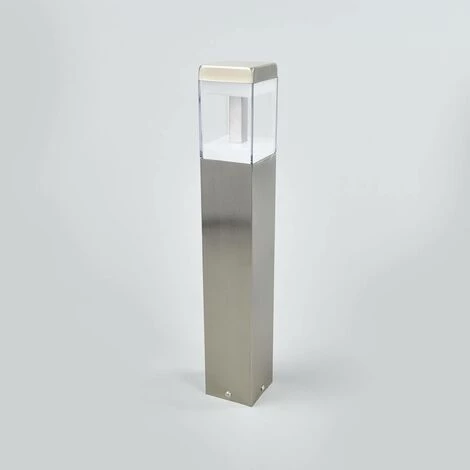 LINDBY LED Luminaire Extérieur 'Baily' En Inox - Inox, Transparent, Satiné – Image 3