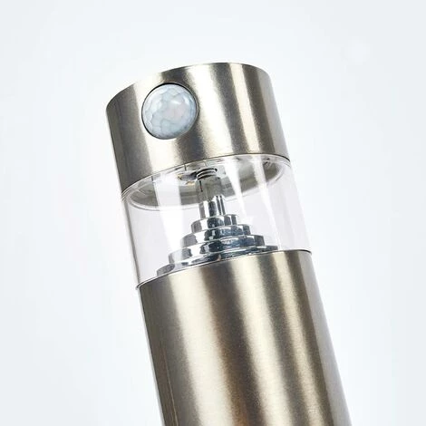 LINDBY LED Lampe Solaire 'Kalypso' En Inox - Acier Inoxydable, Transparent – Image 4