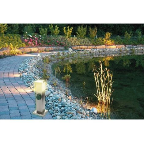 Lampadaire Extérieur Heitronic Taipeh 35113 E14 N/A N/A – Image 3