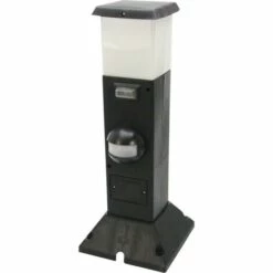 Lampadaire Extérieur Avec Détecteur De Mouvements Heitronic Shanghai 35111 E14 N/A Puissance: 15 W N/A