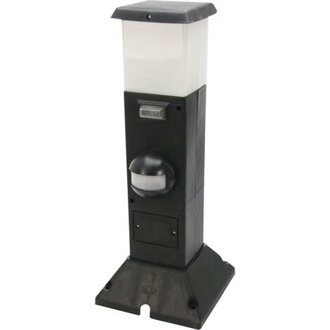 Lampadaire Extérieur Avec Détecteur De Mouvements Heitronic Shanghai 35111 E14 N/A Puissance: 15 W N/A