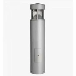 Borne Exterieur Aluminium 950mm Ø 200mm Pour Lampe Fluo 26W Gx24d-3 Tete Pointue IP65 LITE ECLAIRAGE S.4155